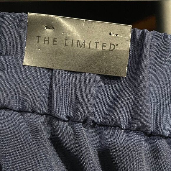 NWT Women's Sz. 2 Navy High Rise Pull-On Slimming Waist Flare Leg Pant w/Pockets - Picture 7 of 16